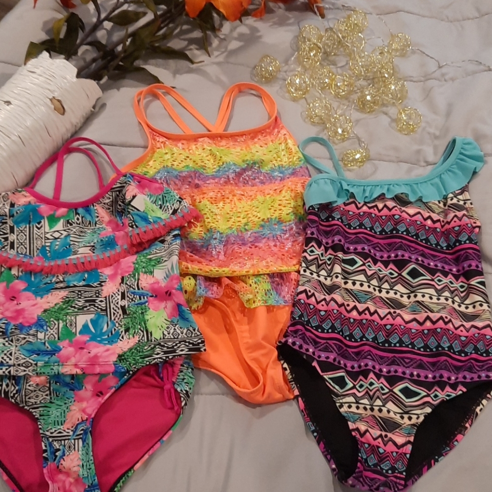 Girls Bathing Suit Bundle